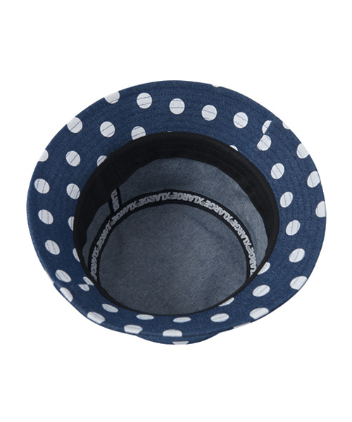 XLARGE KIDS（エクストララージキッズ）の「BUCKET HAT DOTS（ハット・キッズ・カモフラージュ/インディゴブルー・SMALL/MEDIUM）」の7枚目の写真