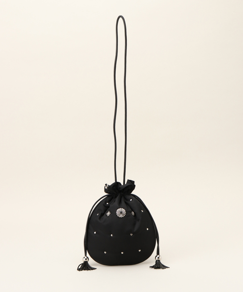 CONTROL FREAK / CTFK（コントロールフリーク）の「CONTROL FREAK スタッズコンチョキンチャク　242-120515（クラッチバッグ・レディース・ブラック/カーキ・FREE）」の19枚目の写真