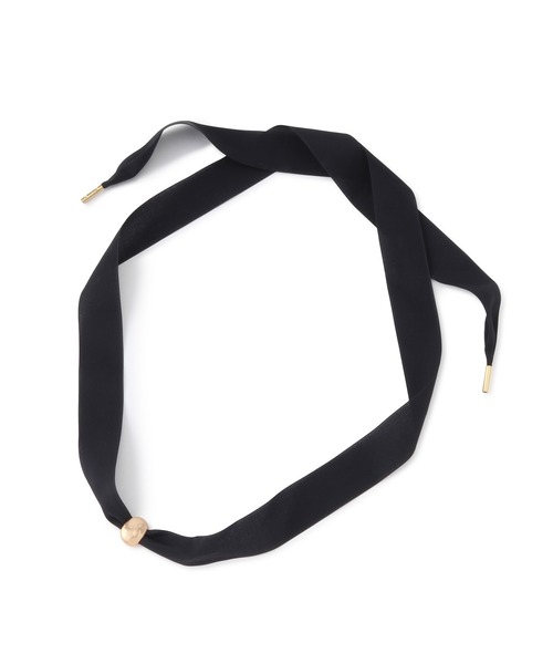 ADAM ET ROPE'（アダムエロペ）の「Petal ball ribbon choker（チョーカー・レディース・ゴールド系その他2・FREE）」の11枚目の写真