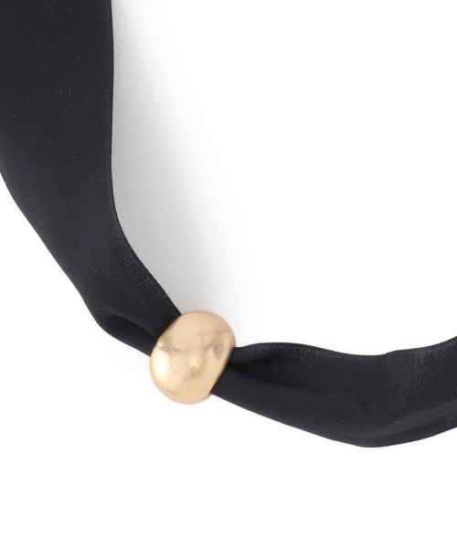 ADAM ET ROPE'（アダムエロペ）の「Petal ball ribbon choker（チョーカー・レディース・ゴールド系その他2・FREE）」の12枚目の写真