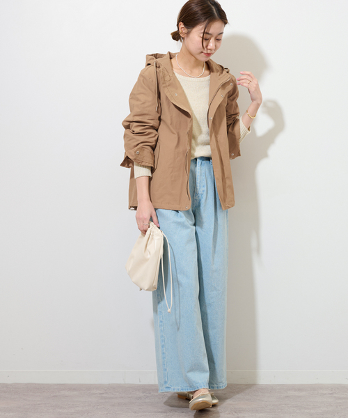 JOURNAL STANDARD relume(ジャーナルスタンダード レリューム)の「《追加》グログランマウンテンパーカー(マウンテンパーカー・レディース・ネイビー/ベージュ/カーキ・FREE)」の14枚目の写真