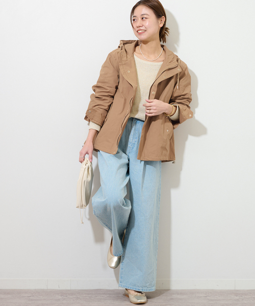 JOURNAL STANDARD relume(ジャーナルスタンダード レリューム)の「《追加》グログランマウンテンパーカー(マウンテンパーカー・レディース・ネイビー/ベージュ/カーキ・FREE)」の13枚目の写真