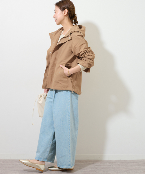 JOURNAL STANDARD relume(ジャーナルスタンダード レリューム)の「《追加》グログランマウンテンパーカー(マウンテンパーカー・レディース・ネイビー/ベージュ/カーキ・FREE)」の11枚目の写真