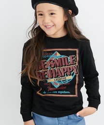 QUNTSTYLE | 綿１００％ビッグシルエットプリントＴシャツ（男の子・女の子)(Tシャツ/カットソー)