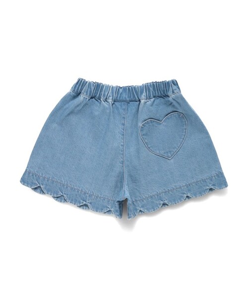 BRANSHES（ブランシェス）の「【マシュマロ】裾スカラップショートパンツ（その他パンツ・キッズ・ブラック/エンジ/ブルー/ネイビー/カラフル・120/130/140/150/90/100/110）」の6枚目の写真
