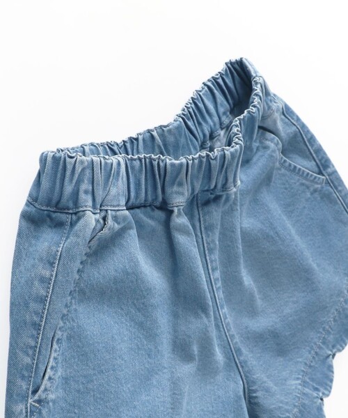 BRANSHES（ブランシェス）の「【マシュマロ】裾スカラップショートパンツ（その他パンツ・キッズ・ブラック/エンジ/ブルー/ネイビー/カラフル・120/130/140/150/90/100/110）」の7枚目の写真