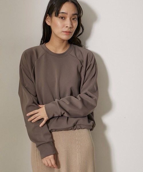 NERGY(ナージー)の「【skin wear】UV&接触冷感&保湿加工 Airy jerseyプルオーバー(その他トップス・レディース・ブラウン/イエロー・FREE)」の8枚目の写真