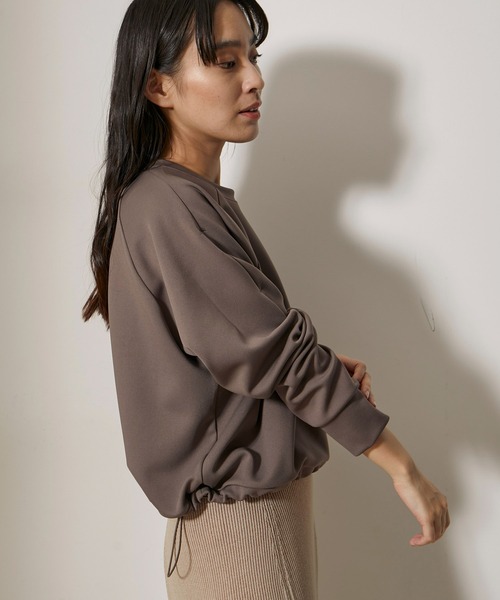 NERGY(ナージー)の「【skin wear】UV&接触冷感&保湿加工 Airy jerseyプルオーバー(その他トップス・レディース・ブラウン/イエロー・FREE)」の11枚目の写真