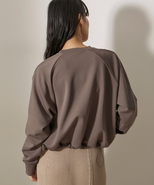 NERGY(ナージー)の「【skin wear】UV&接触冷感&保湿加工 Airy jerseyプルオーバー(その他トップス・レディース・ブラウン/イエロー・FREE)」の12枚目の写真