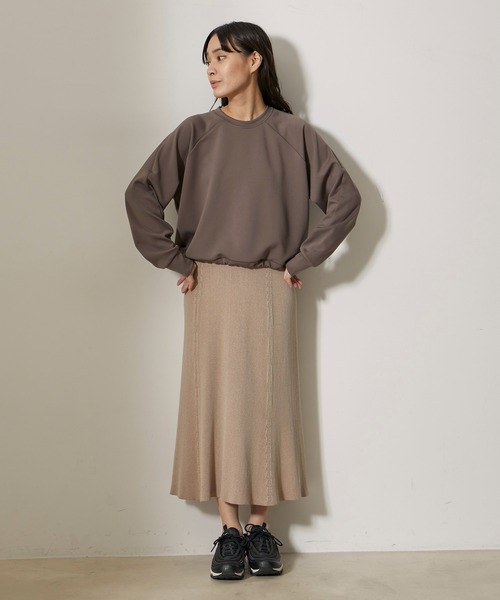 NERGY(ナージー)の「【skin wear】UV&接触冷感&保湿加工 Airy jerseyプルオーバー(その他トップス・レディース・ブラウン/イエロー・FREE)」の13枚目の写真