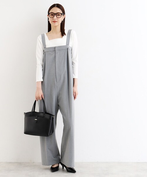 セール】スクエアリブネック9分袖プルオーバー（ニット/セーター