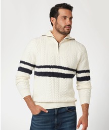Guess | ELRIC Half Zip Tn Sweater ニット セーター(ニット/セーター)