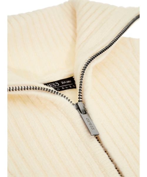 Guess（ゲス）の「ELRIC Half Zip Tn Sweater ニット セーター（ニット/セーター・メンズ・ホワイト・MEDIUM/LARGE/X-LARGE）」の3枚目の写真