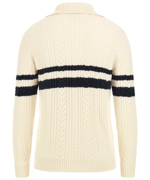 Guess（ゲス）の「ELRIC Half Zip Tn Sweater ニット セーター（ニット/セーター・メンズ・ホワイト・MEDIUM/LARGE/X-LARGE）」の2枚目の写真