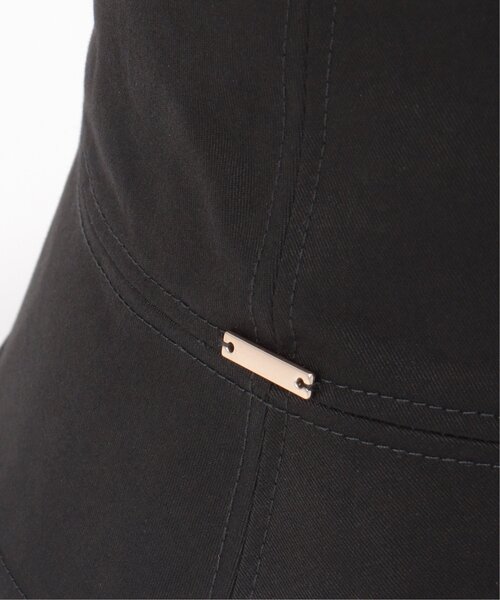 LBC（エルビーシー）の「ツイルダウンブリムバケットハット（ハット・レディース・オフホワイト/ブラック・FREE）」の8枚目の写真