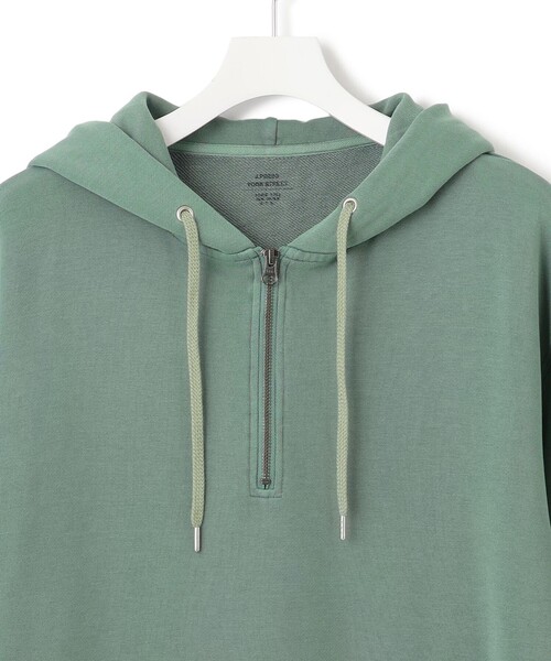 J.PRESS YORK STREET パーカー S UNISEX】プルオーバーパーカー / ハーフジップ（パーカー）｜J