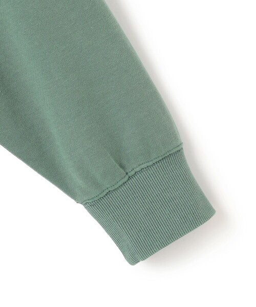 J.PRESS YORK STREET(ジェイプレスヨークストリート)の「【UNISEX】プルオーバーパーカー / ハーフジップ(パーカー・メンズ・ライトグレー系/ピンク系/アイボリー系/ライトグリーン系・SMALL/MEDIUM/LARGE)」の7枚目の写真