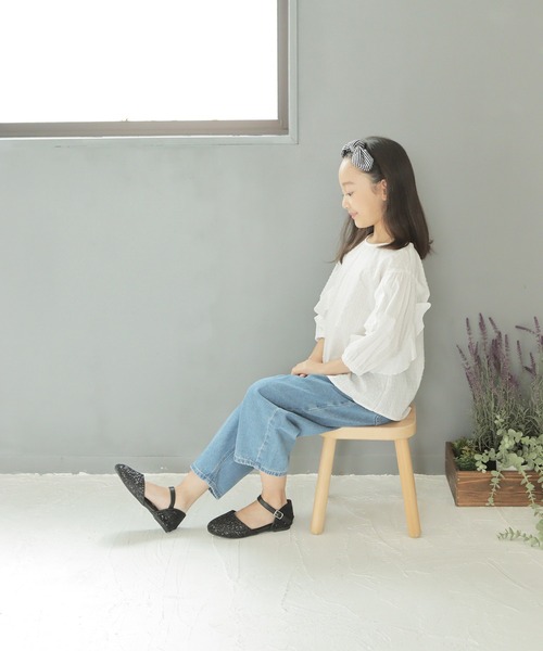 SOROTTO(ソロット)の「軽量 きらきらグリッターパンプス/フォーマルシューズ(ドレスシューズ・キッズ・ブラック/シルバー・22.0cm/21.0cm/20.0cm/19.0cm)」の8枚目の写真