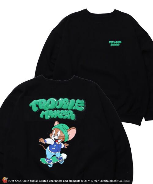 SEQUENZ（シークエンズ）】TJ BUBBLE LOGO C/N SWEAT