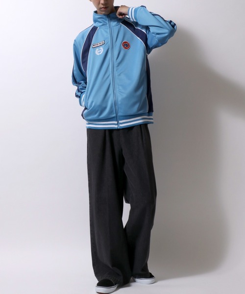 76Lubricants/ナナロクルブリカンツ ブロークコア トラックジャケット ジャージ（ジャージ）｜76（セブンティシックス）