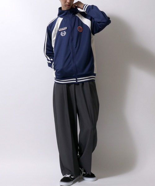 76Lubricants/ナナロクルブリカンツ ブロークコア トラックジャケット ジャージ（ジャージ）｜76（セブンティシックス）