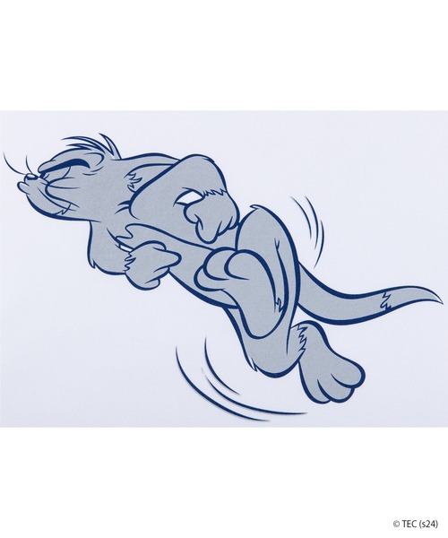 Tom＆Jerry（トムアンドジェリー）の「【公式】トムとジェリー　MLE＜TOM and JERRY＞　クルーネックスウェットシャツ　トム（スウェット・レディース・ホワイト・S/M/L）」の2枚目の写真