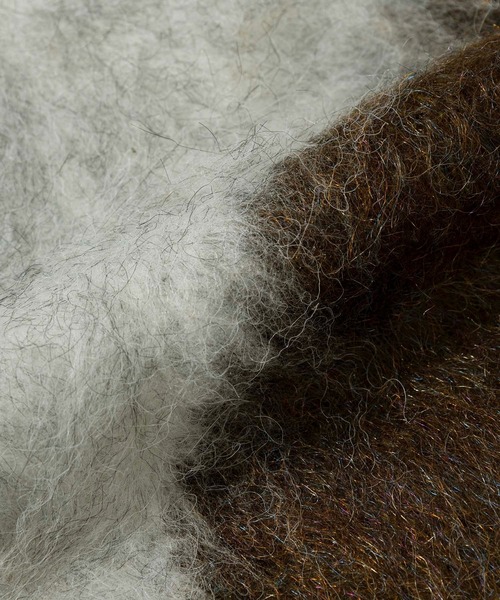 ROPE' PICNIC（ロペピクニック）の「パネル柄ジャガードプルオーバー（ニット/セーター・レディース・ブルー系その他6/ブラウン系その他3・38）」の6枚目の写真