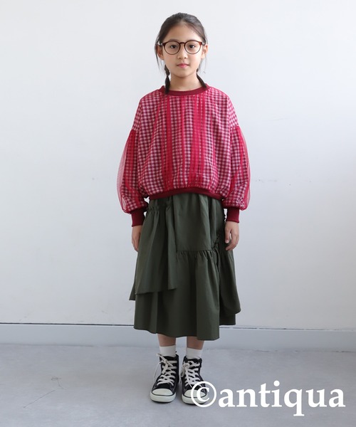 Admiral チェック柄TシャツとNikeスカートセット Admiral チェック柄TシャツとNikeスカートセット Admiral チェック柄 T