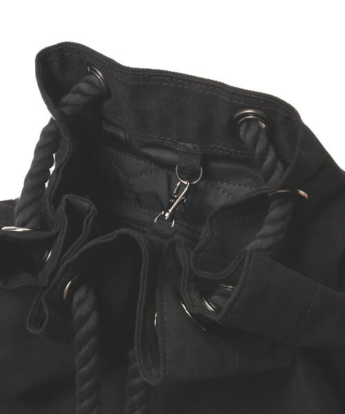 L.H.P（エルエイチピー）の「SISseoul/エスアイエスソウル/バックパック（バックパック/リュック・レディース・ブラック・F）」の11枚目の写真