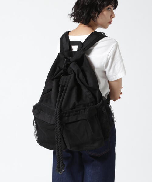 L.H.P（エルエイチピー）の「SISseoul/エスアイエスソウル/バックパック（バックパック/リュック・レディース・ブラック・F）」の14枚目の写真