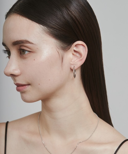 ciite'(シーテ)の「【 金属アレルギー対応 】 シンプルフープピアス サージカルステンレス (両耳用)(ピアス(両耳用)・レディース・シルバー/ゴールド/ピンクゴールド・FREE)」の13枚目の写真