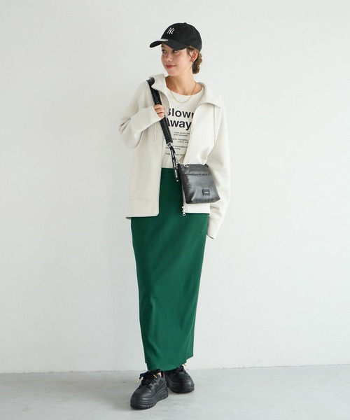 BAYFLOW（ベイフロー）の「フリルショルダーパフサコッシュ（ショルダーバッグ・レディース・ミント/シルバー/ブラック・FREE）」の7枚目の写真