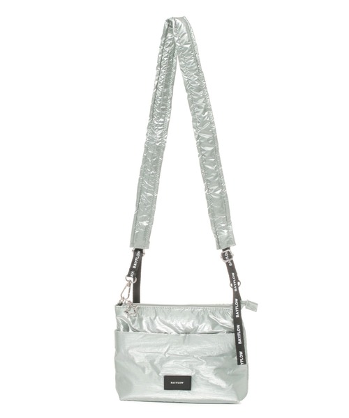 BAYFLOW（ベイフロー）の「フリルショルダーパフサコッシュ（ショルダーバッグ・レディース・ミント/シルバー/ブラック・FREE）」の10枚目の写真