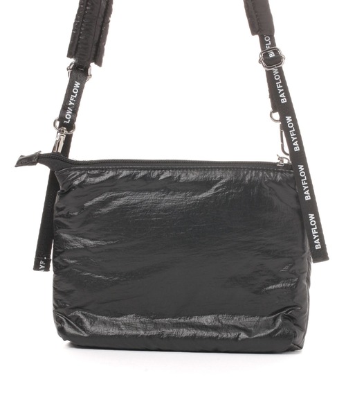 BAYFLOW（ベイフロー）の「フリルショルダーパフサコッシュ（ショルダーバッグ・レディース・ミント/シルバー/ブラック・FREE）」の14枚目の写真