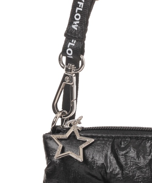 BAYFLOW（ベイフロー）の「フリルショルダーパフサコッシュ（ショルダーバッグ・レディース・ミント/シルバー/ブラック・FREE）」の16枚目の写真