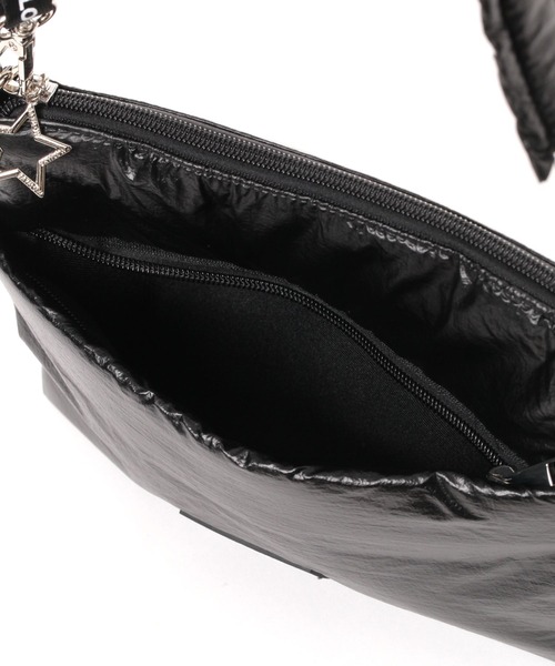 BAYFLOW（ベイフロー）の「フリルショルダーパフサコッシュ（ショルダーバッグ・レディース・ミント/シルバー/ブラック・FREE）」の20枚目の写真