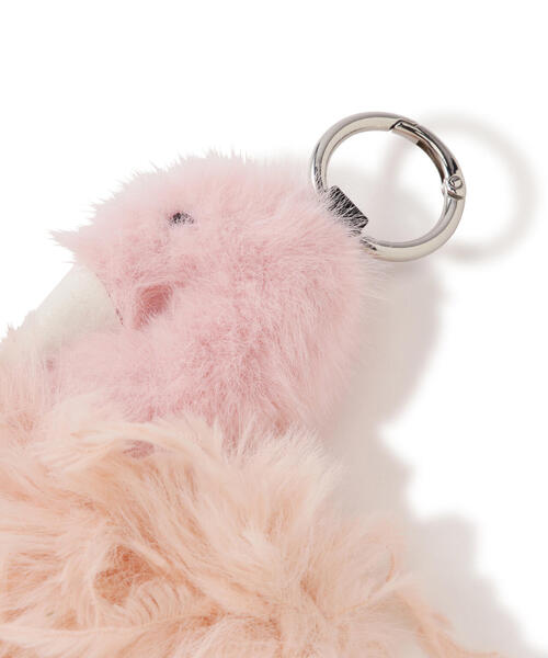 NATURAL BEAUTY BASIC（ナチュラルビューティーベーシック）の「◇フラミンゴチャーム（チャーム・レディース・ピンク・ﾌﾘ-）」の2枚目の写真