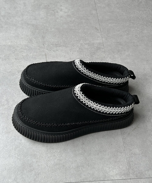 CPCM（シーピーシーエム）の「ボリューソールステッチムートン（サンダル・メンズ・ベージュ/ブラック・X-SMALL/SMALL/MEDIUM/LARGE）」の7枚目の写真