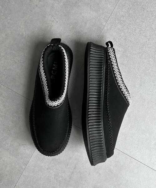 CPCM（シーピーシーエム）の「ボリューソールステッチムートン（サンダル・メンズ・ベージュ/ブラック・X-SMALL/SMALL/MEDIUM/LARGE）」の10枚目の写真