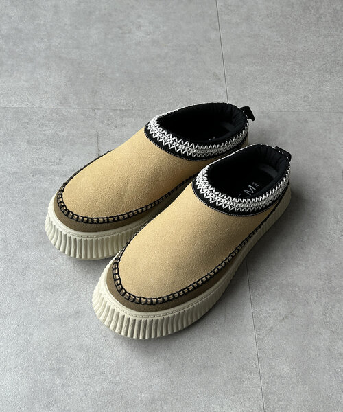 CPCM（シーピーシーエム）の「ボリューソールステッチムートン（サンダル・メンズ・ベージュ/ブラック・X-SMALL/SMALL/MEDIUM/LARGE）」の16枚目の写真