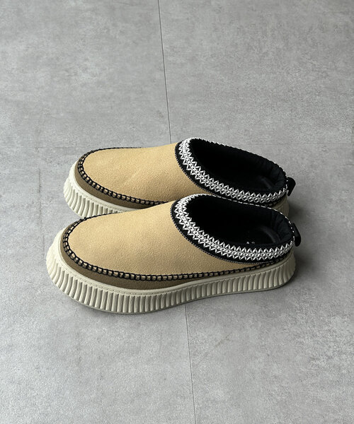 CPCM（シーピーシーエム）の「ボリューソールステッチムートン（サンダル・メンズ・ベージュ/ブラック・X-SMALL/SMALL/MEDIUM/LARGE）」の20枚目の写真