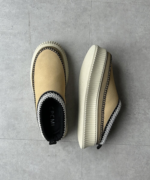 CPCM（シーピーシーエム）の「ボリューソールステッチムートン（サンダル・メンズ・ベージュ/ブラック・X-SMALL/SMALL/MEDIUM/LARGE）」の21枚目の写真