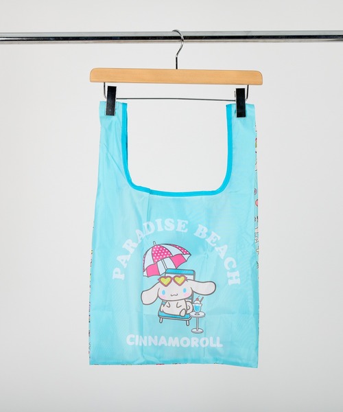 sanrio（サンリオ）の「【 sanrio / サンリオ 】 日焼け ハローキティ パッカブル エコバッグ ETI（エコバッグ/サブバッグ・レディース・ピンク/イエロー/ブルー/イエロー系その他/ピンク系その他/ブルー系その他・FREE）」の3枚目の写真