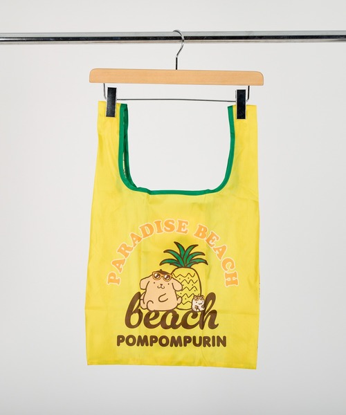 sanrio（サンリオ）の「【 sanrio / サンリオ 】 日焼け ハローキティ パッカブル エコバッグ ETI（エコバッグ/サブバッグ・レディース・ピンク/イエロー/ブルー/イエロー系その他/ピンク系その他/ブルー系その他・FREE）」の4枚目の写真