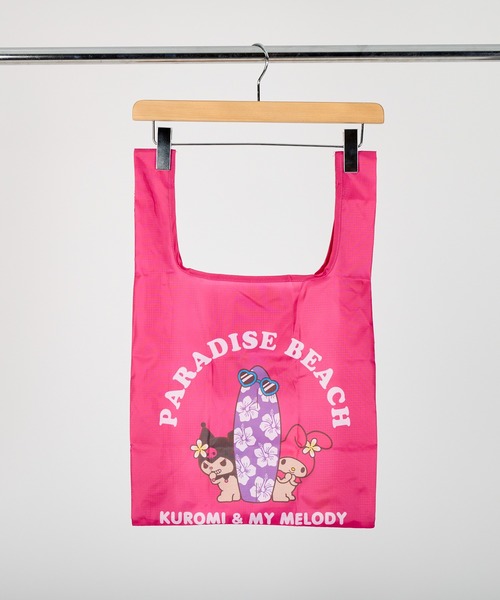 sanrio（サンリオ）の「【 sanrio / サンリオ 】 日焼け ハローキティ パッカブル エコバッグ ETI（エコバッグ/サブバッグ・レディース・ピンク/イエロー/ブルー/イエロー系その他/ピンク系その他/ブルー系その他・FREE）」の6枚目の写真