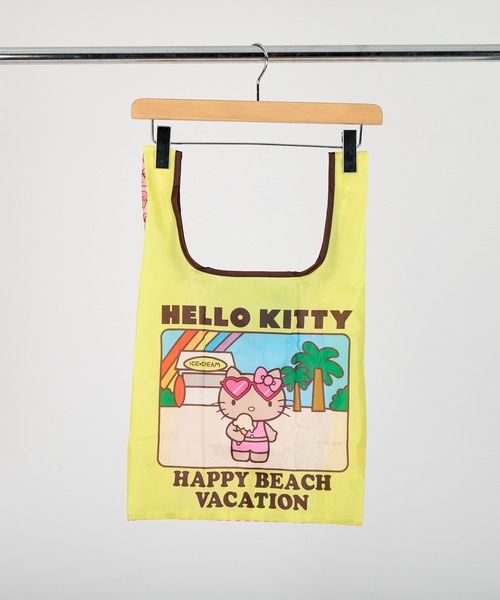 sanrio（サンリオ）の「【 sanrio / サンリオ 】 日焼け ハローキティ パッカブル エコバッグ ETI（エコバッグ/サブバッグ・レディース・ピンク/イエロー/ブルー/イエロー系その他/ピンク系その他/ブルー系その他・FREE）」の13枚目の写真