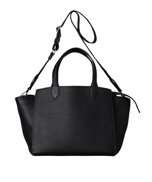 HIROFU(ヒロフ)の「【ヴァローレ】レザーハンドバッグ M 2WAY 本革(商品番号:P25-35415)(ハンドバッグ・レディース・アイボリー系1/グレー系その他2/グレー系その他/グレー系8・02)」の2枚目の写真