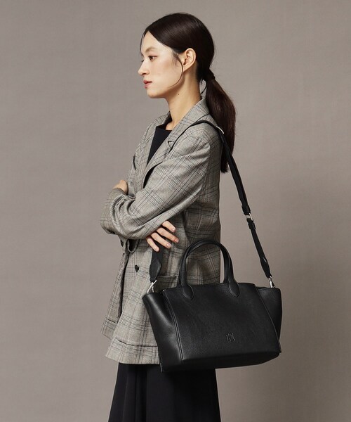 ヴァローレ】レザーハンドバッグ M 2WAY 本革（商品番号：P25-35415