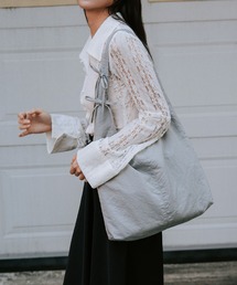 Nylon side ribbon oneshoulder bag/ナイロン サイドリボン ワンショルダー バッグ
