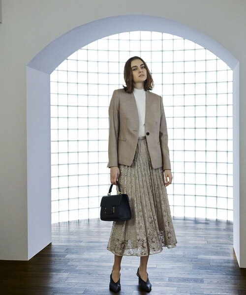 【セール】【VERY NaVY2024年12月号掲載】グロッシーレース プリーツスカート(スカート)|EPOCA(エポカ) 【セール】【VERY NaVY2024年12月号掲載】グロッシーレース プリーツスカート(スカート)|EPOCA(エポカ)